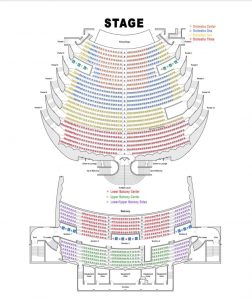 Broadway Theatre League Seating Chart