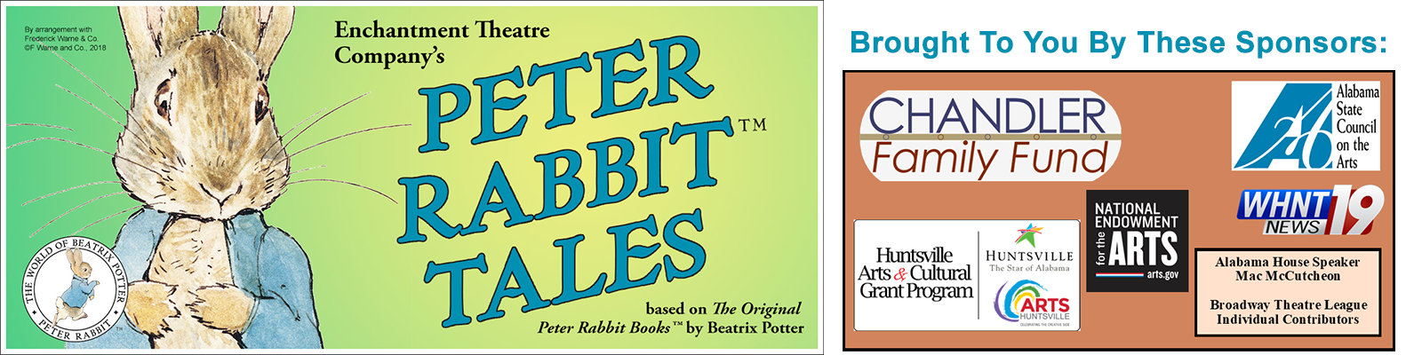 peter rabbit tales comes to broadway theatre league