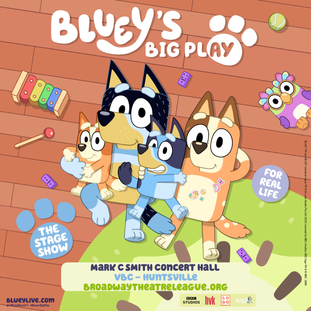 bluey comes to broadway theatre league