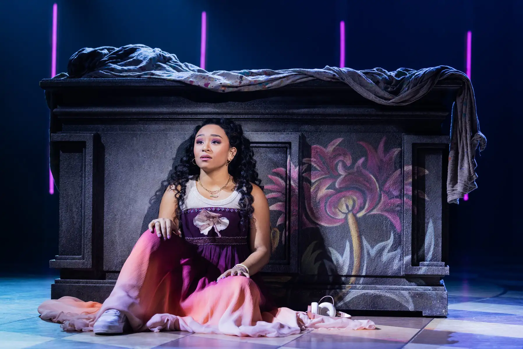 Fabiola Caraballo Quijada in the North American Tour of & JULIET - Photo Credit Evan Zimmerman for MurphyMade