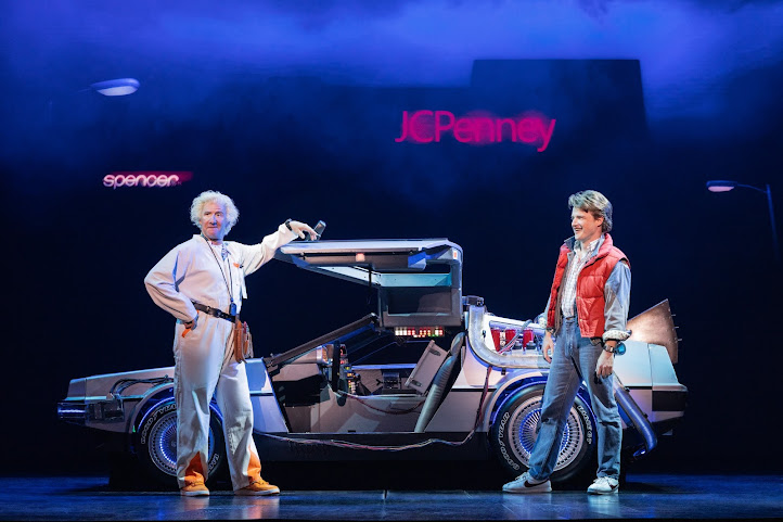 Broadway's David Josefsberg as Doc Brown in "Back To The Future!"