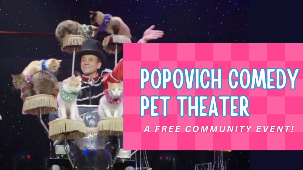 Free Community Comedy Pet Show in Huntsville for Schools & Families