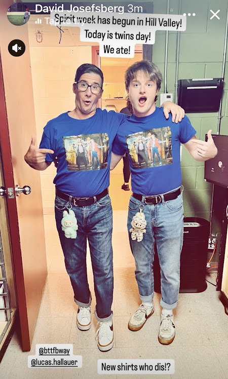 Broadway's David Josefsberg as Doc Brown in "Back To The Future!"