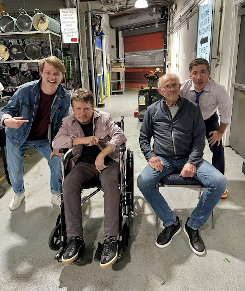 Broadway's David Josefsberg as Doc Brown in "Back To The Future!"